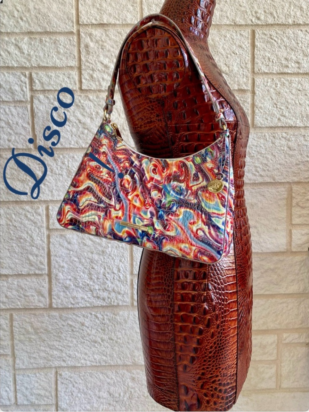 ❤️💙💛 “DISCO” ESME BRAHMIN SHOULDER BAG
